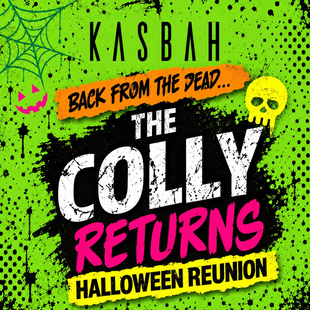 The Colly Returns - Halloween Special Daytime Party at Kasbah, Coventry