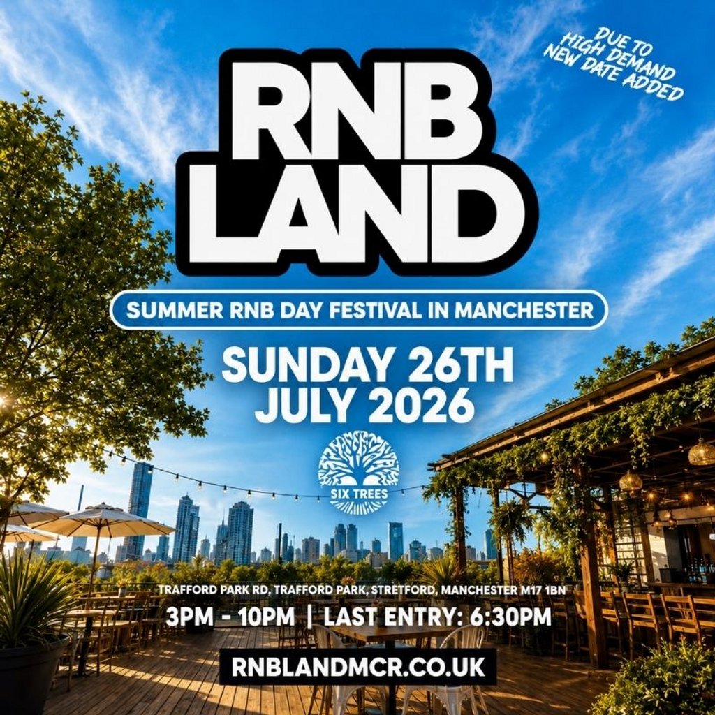RNBLAND - Manchester's Biggest RnB Summer Day Festival (1000 RNB