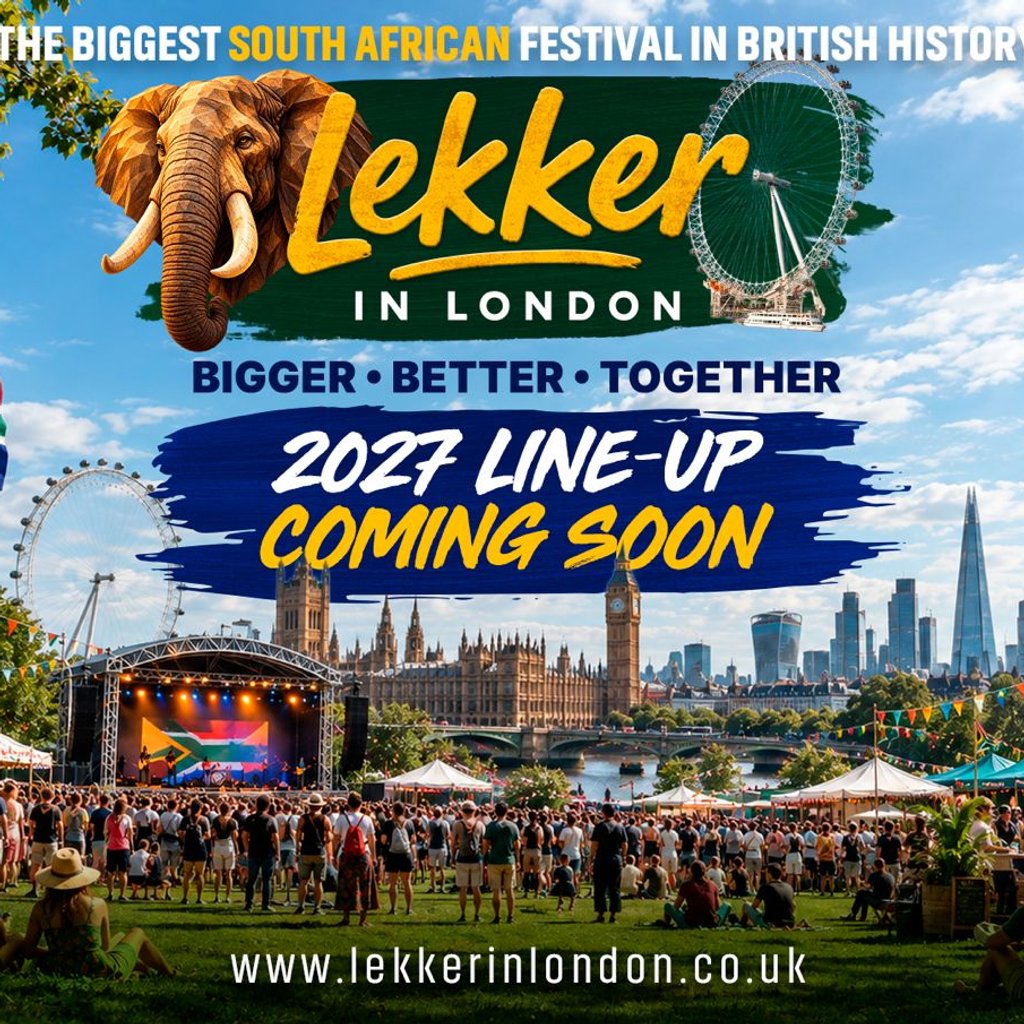 Lekker in London 2027 at Cheam Park, SM3 8BP, Sutton