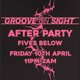 AFTERPARTY - 3 years of GROOVE ON SIGHT @FIVES BELOW Event Title Pic