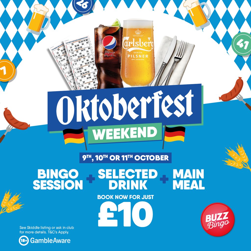 Oktoberfest - Buzz Bingo Middlesbrough at Buzz Bingo Middlesbrough, Middlesbrough
