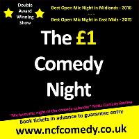 NCF Award Winning £1 Comedy Night at Canalhouse Bar