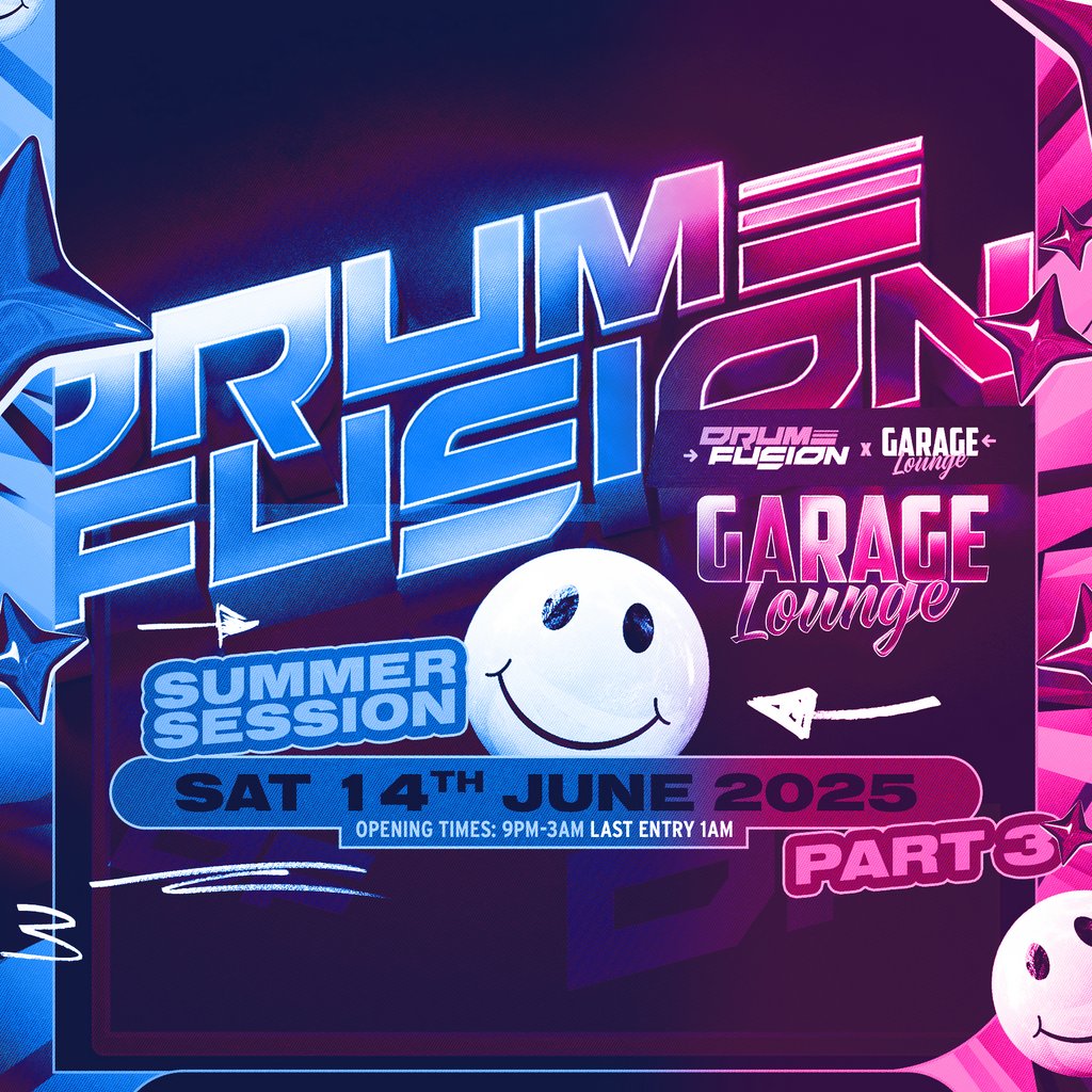 Garage Raver Drum Fusion X Garage Lounge 3.0 - Drum & Bass/Jungle/Garage Rave at Ivy ...