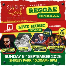 Shirley Social - Reggae Special - Sunday 6th September 2026