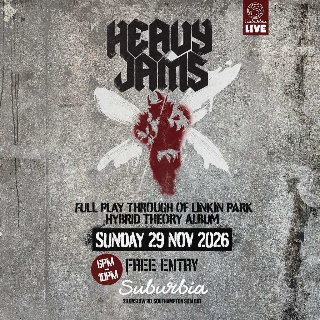 Heavy Jams: Linkin Park Hybrid Theory Playthrough at Suburbia Southampton, Southampton