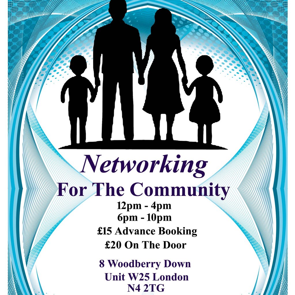 Networking for the community.  12pm - 4pm