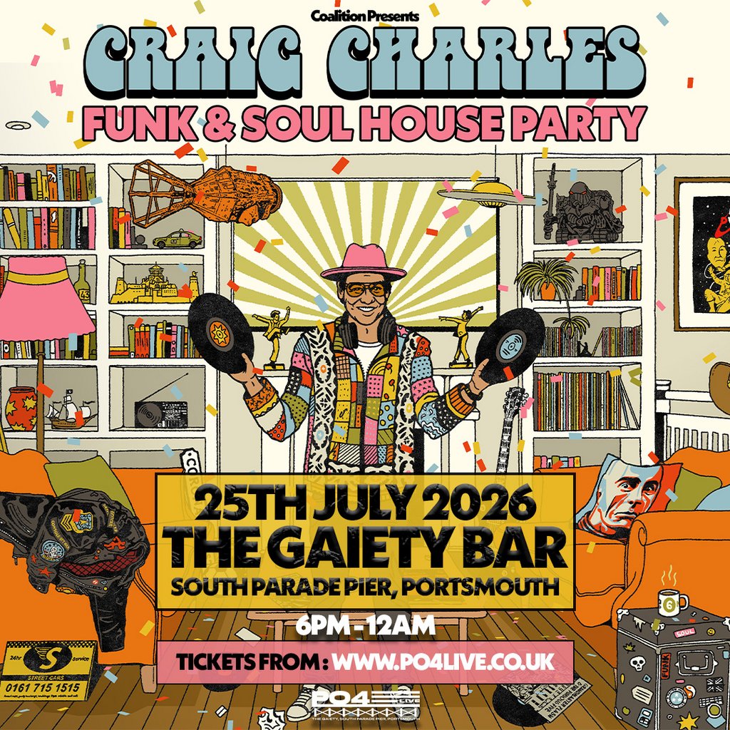 PO4 Live Presents: Craig Charles Funk & Soul House Party