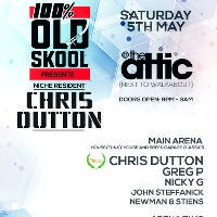 100% OLD SKOOL Presents...... Niche Resident Chris Dutton
