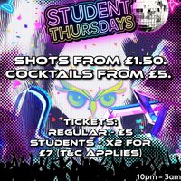 Student's Thursdays Bounce & Techno at Vibes Glasgow