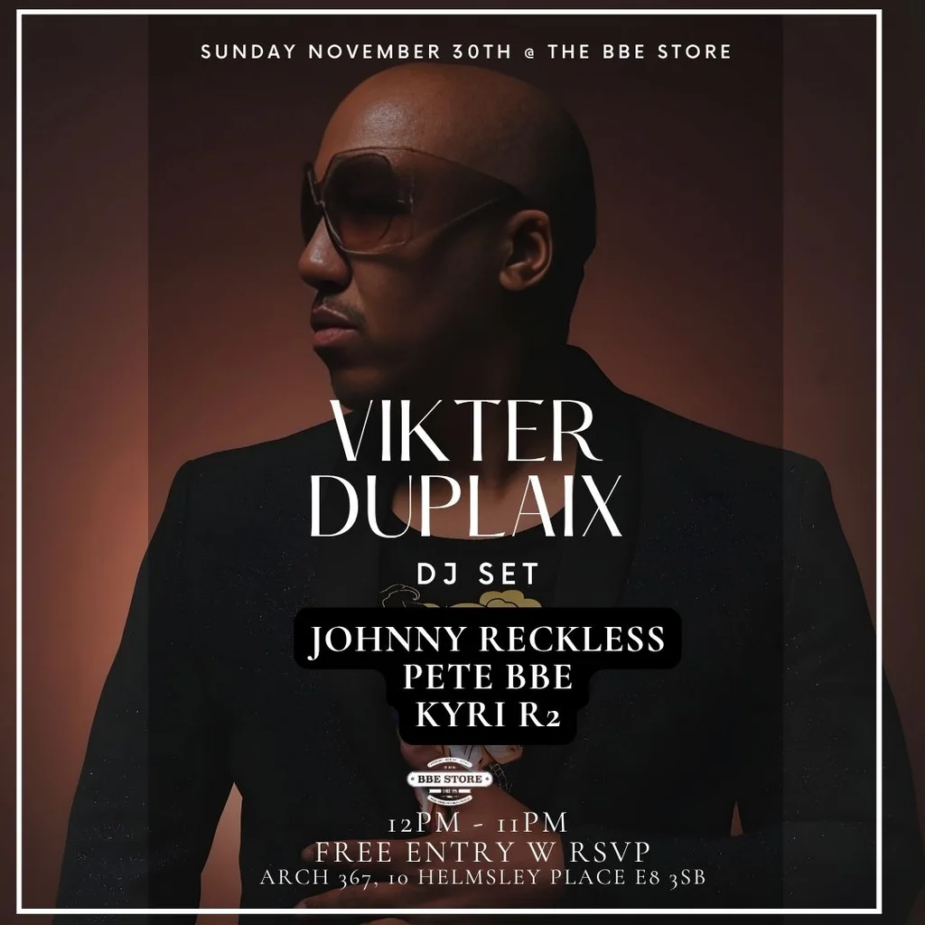 Vikter Duplaix returns to The BBE Store