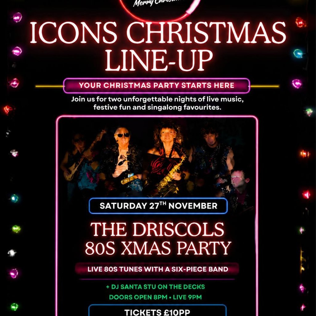 The Driscols 80s party