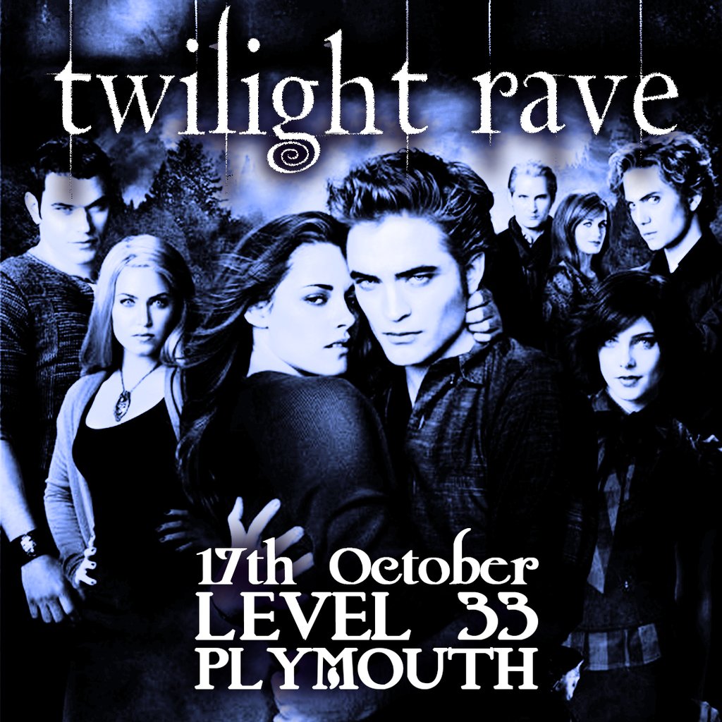 Twilight Rave (Plymouth) — gig artwork