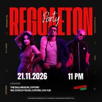 Reggaeton Party (Oxford) November 2026 at the bullingdon