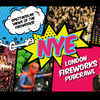 New Year’s Eve London Fireworks Pub Crawl!