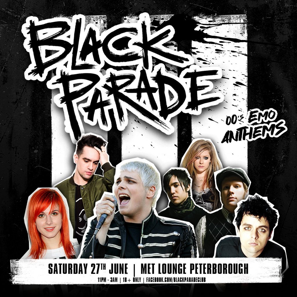 The return of The Black Parade - Emo Anthems all night long!