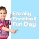 Family Football Fun Day Event Title Pic