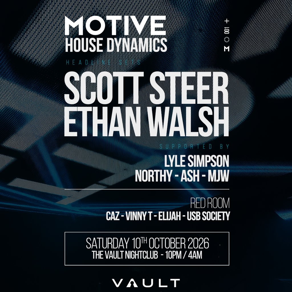 Scott Steer + Ethan Walsh at The Vault Nightclub, Bournemouth