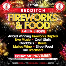 Redditch Fireworks & Food 2026