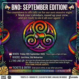BNO: Big Night Out - September!