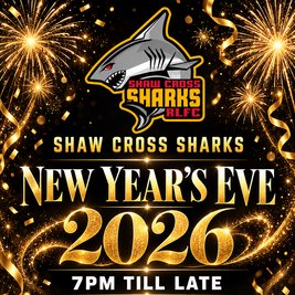 Shaw Cross Sharks New Year's Eve 2026