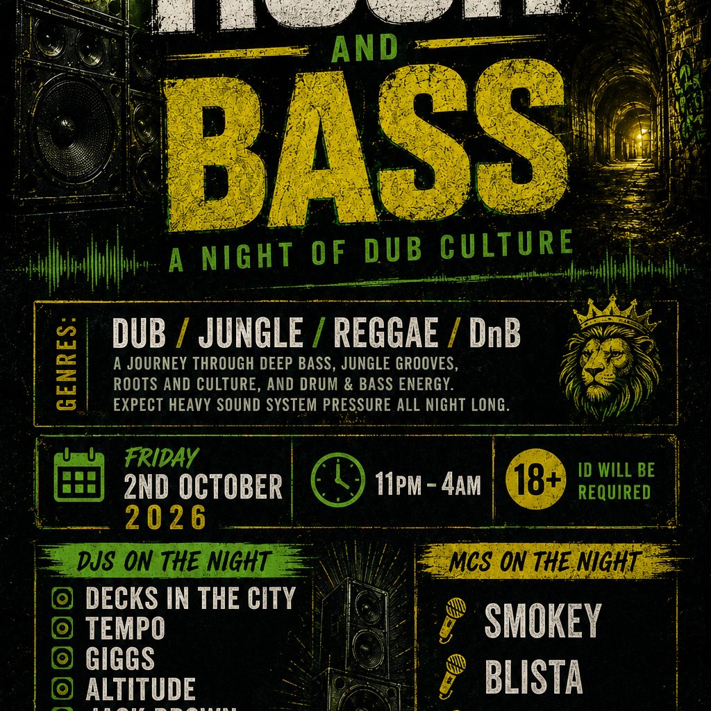 Hush & Bass - Jungle/Dub/DnB/Reggae
