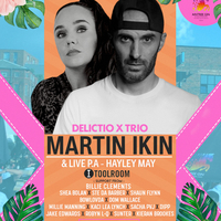 Delictio and trio events presents Martin ikin at Baltic Backyard
