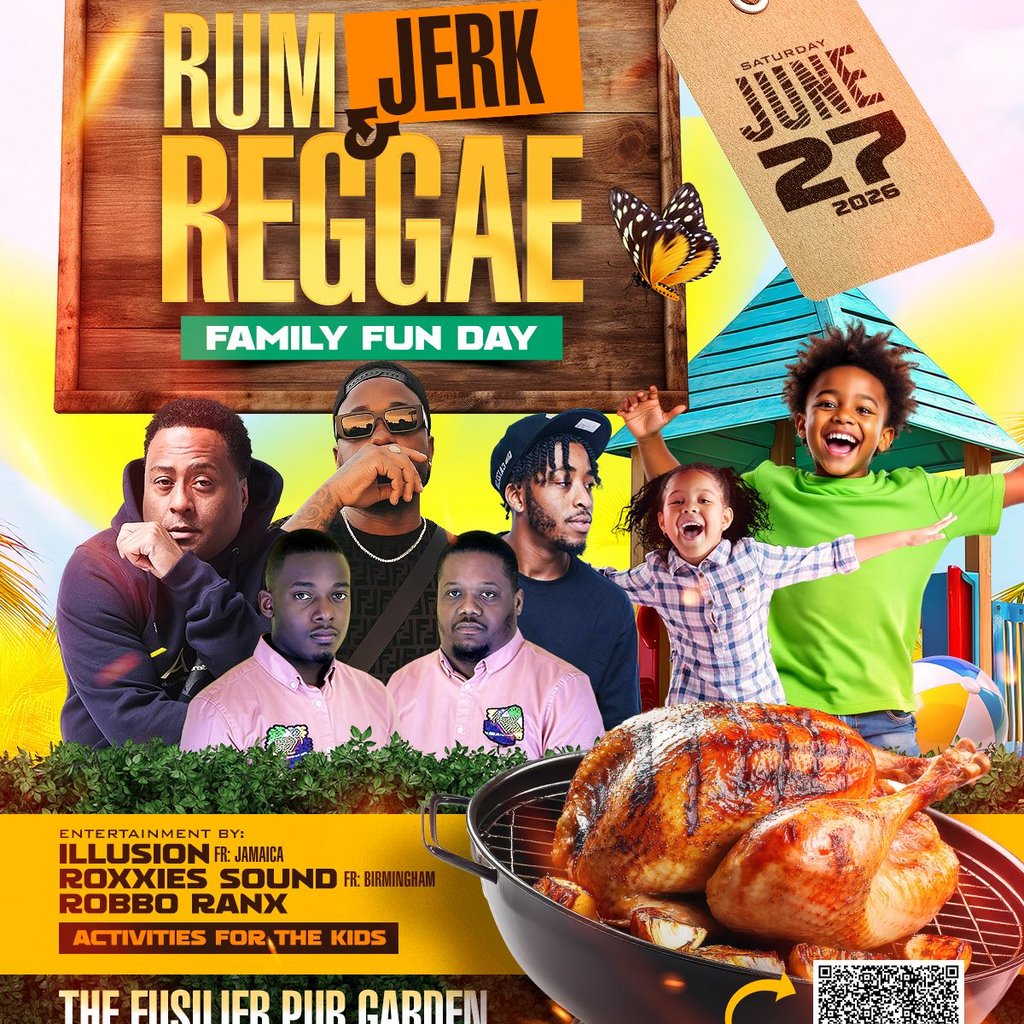 RUM,JERKand REGGAE FAMILY FUN-DAY