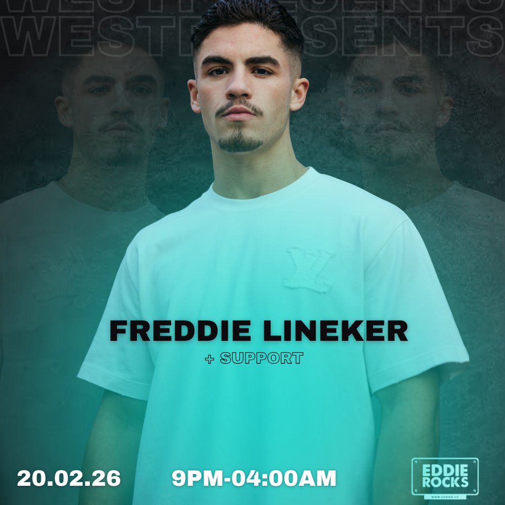 Westpresents: Freddie Lineker