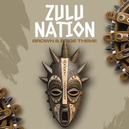 Zulu Nation - Brown, Beige & Cream Edition