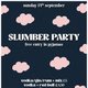 Slumber Party Event Title Pic