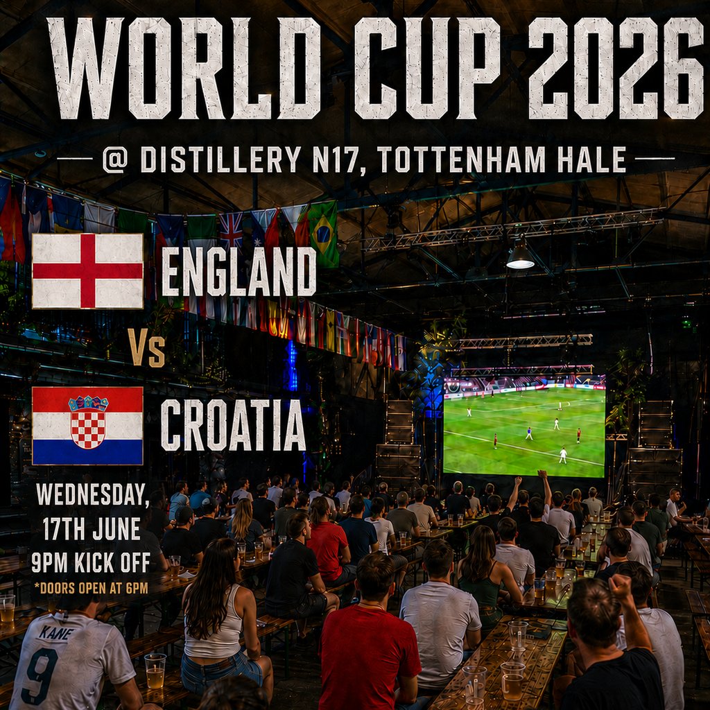 England vs Croatia // World Cup // Tottenham Hale