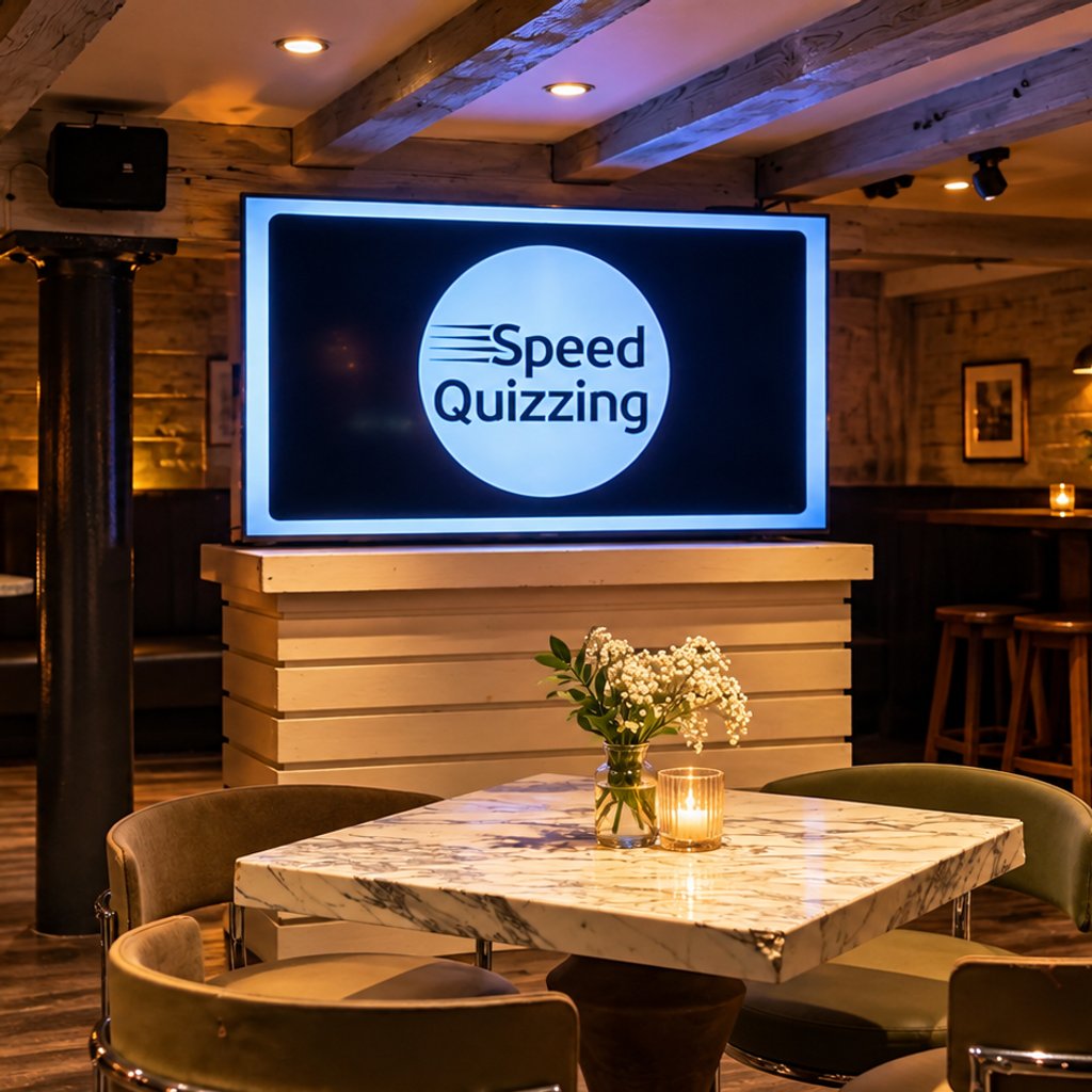 Speed Quizzing at Barca Bar, Castlefield