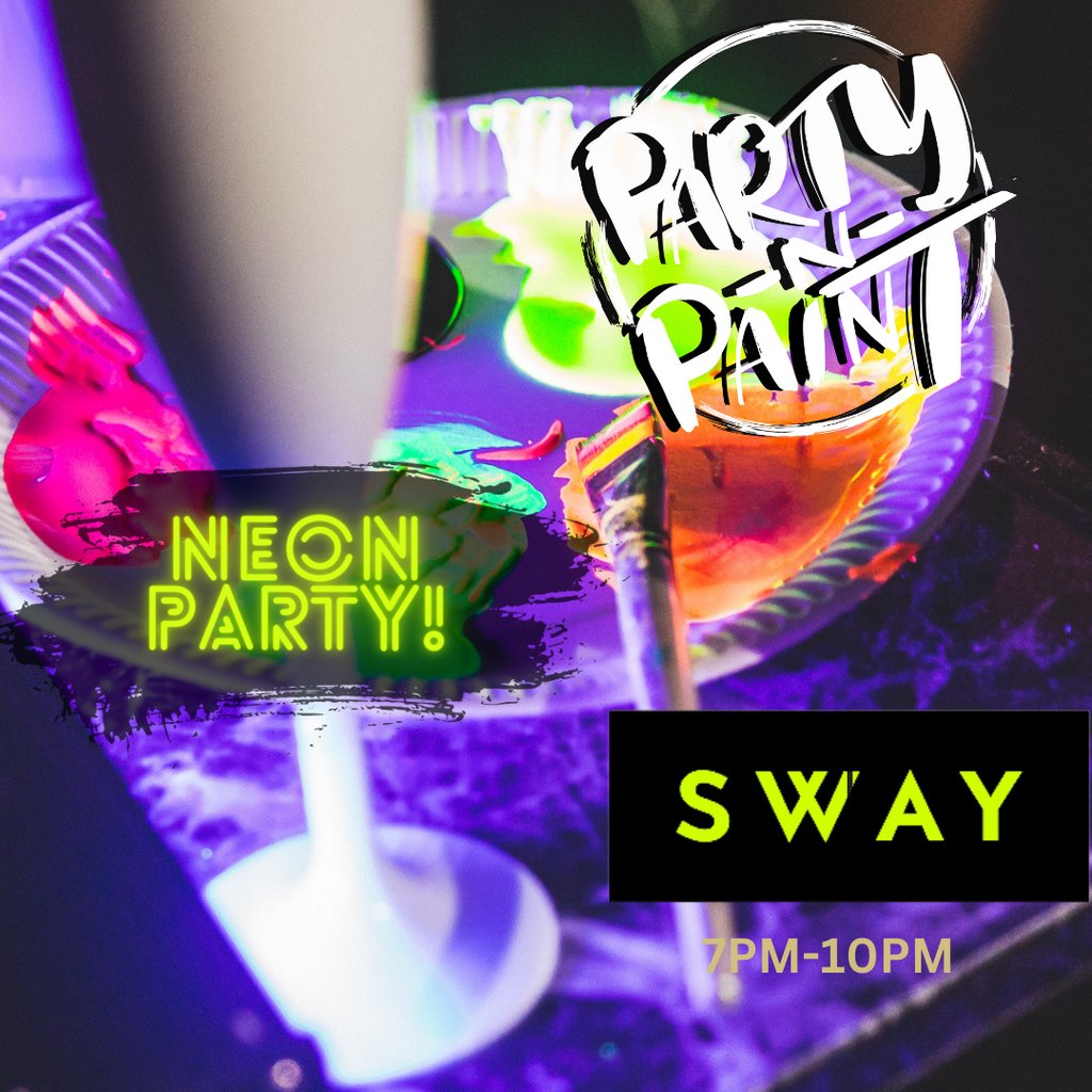 Party N Paint  - Glow In the Dark Sip & Paint Party
