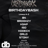 Distorted Bass - Kodeck Birthday Bash