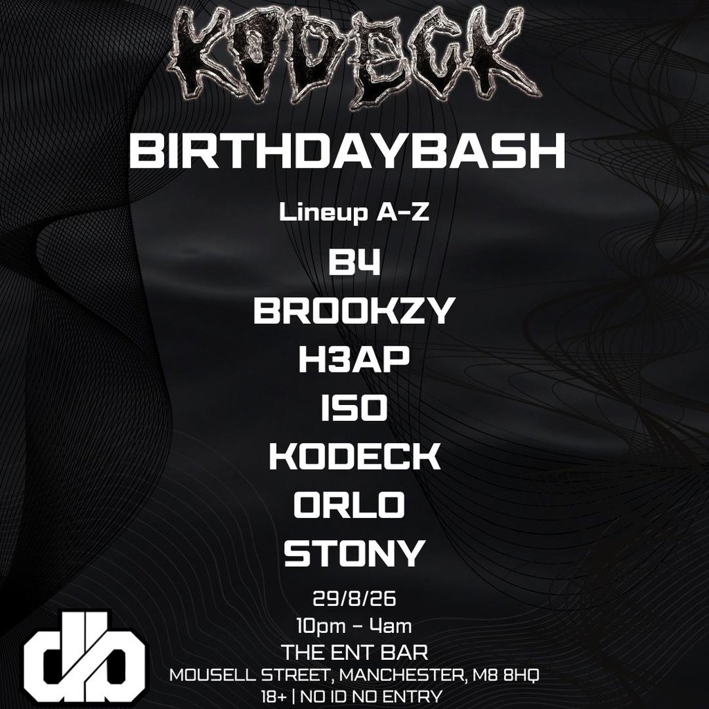 Distorted Bass - Kodeck Birthday Bash