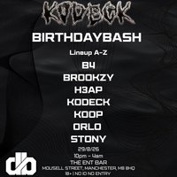 Distorted Bass - Kodeck Birthday Bash