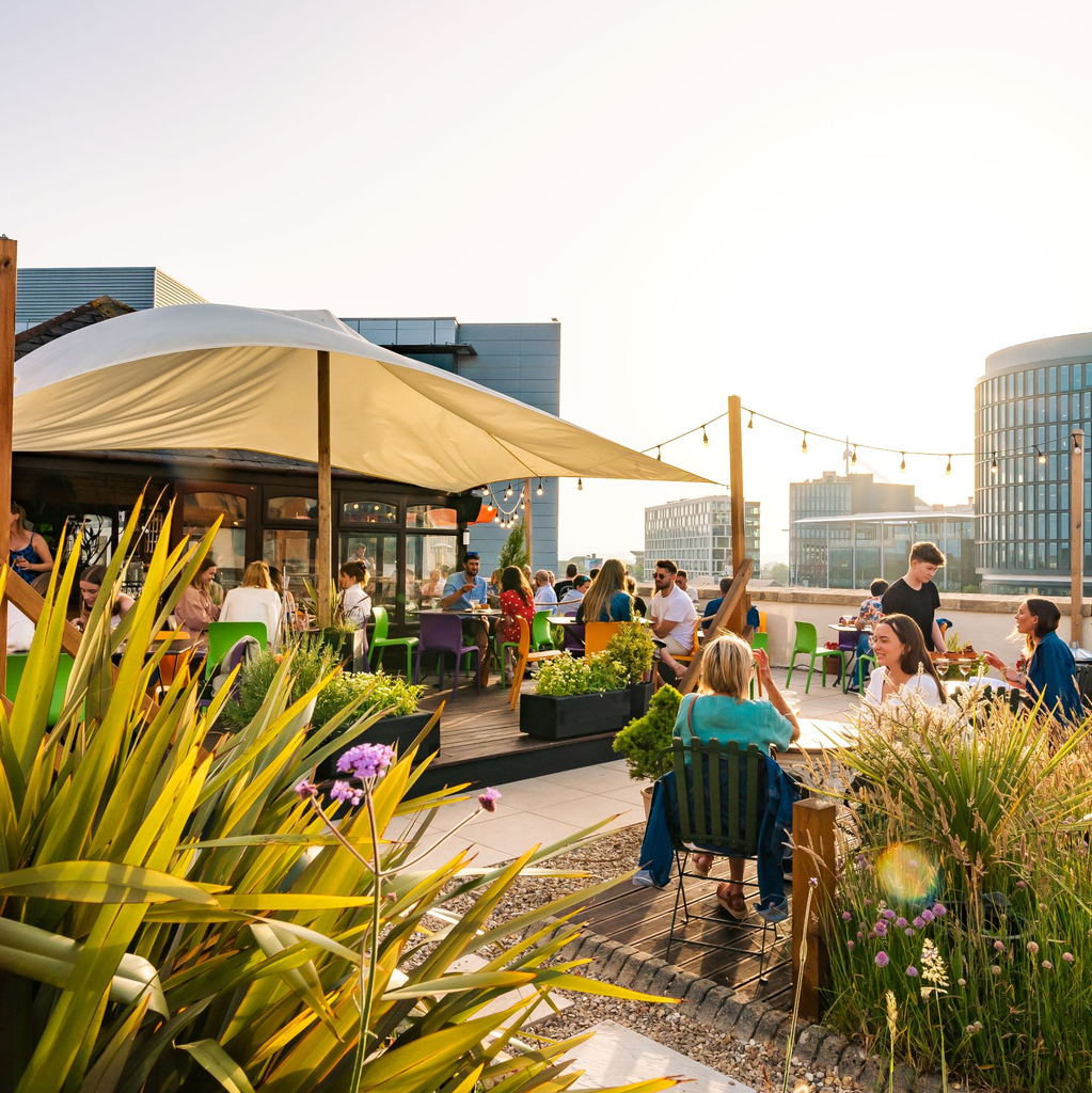 Roof Garden Open (BYOB) with Evening Exercise Class! Tickets Jacobs