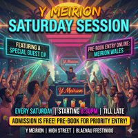 Saturday Sessions @ Y Meirion at Y Meirion