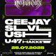 Insidiøus Presents ~ CEEJAY, SLVL, USH, U47 Event Title Pic