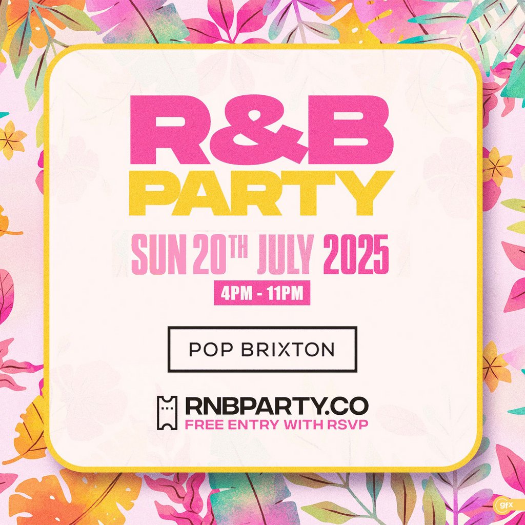 R&B PARTY - Day Party - Free Entry