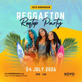 Reggaeton Rooftop Party (Birmingham) July