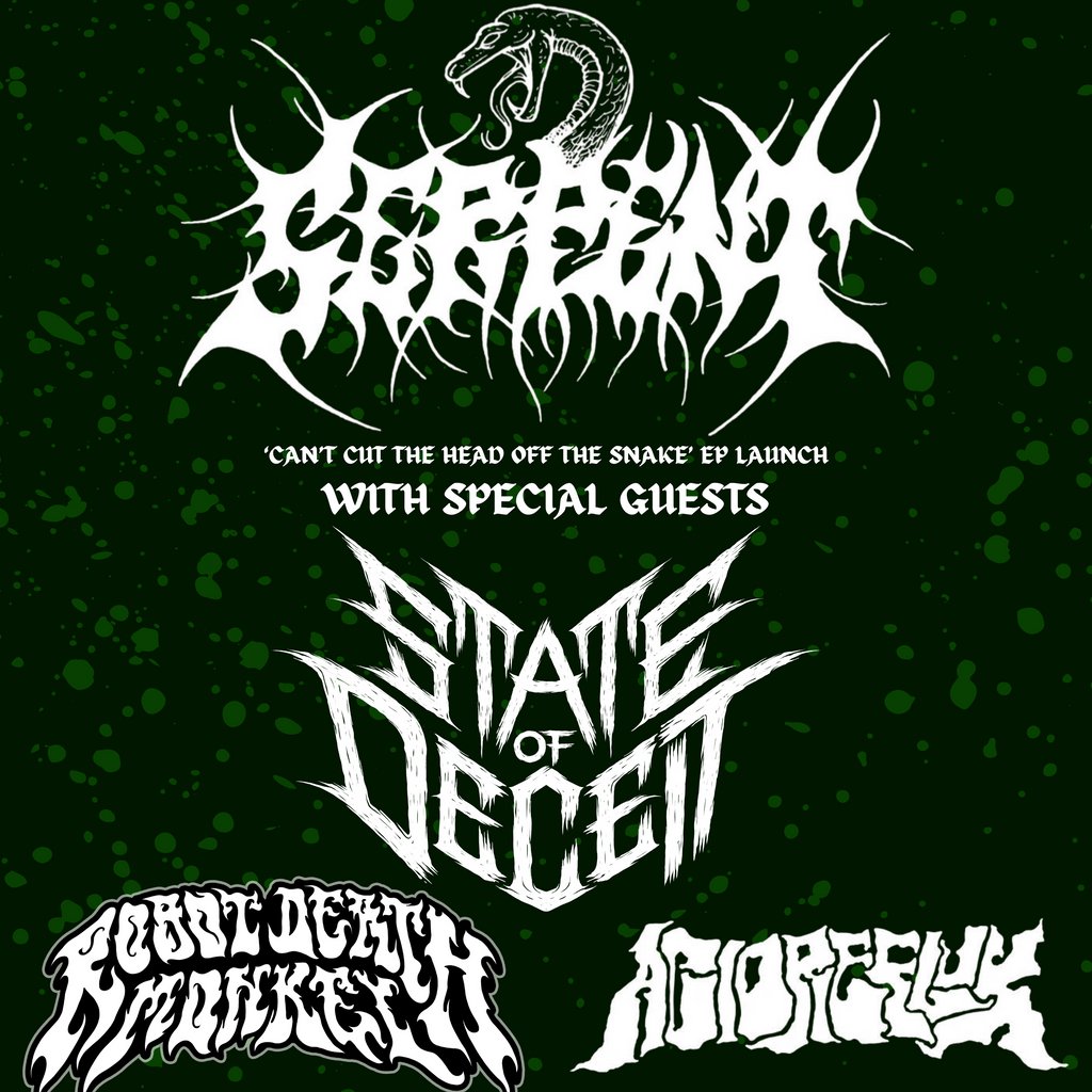 Serpent 'Can't Cut The Head Off The Snake' EP Launch