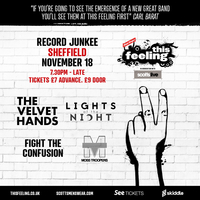 The Velvet Hands - Sheffield *Rescheduled* at Record Junkee