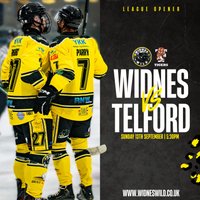 Widnes Wild vs Telford Tigers Ice Hockey Game - Sun 13th Sept at Planet Ice Widnes