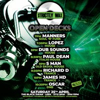 Strictly Wax presents open deck night @ The Black Swan, Leek at The Black Swan