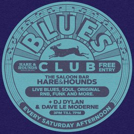 Blues Club Weekly Saturday Afternoons w Vee Jay King & his Dukes