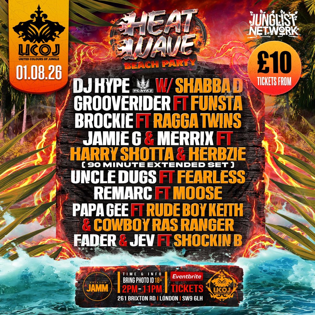 UCOJ: Heatwave Day Party