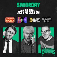 Saturday Night Showcase|| Creatures Comedy Club at Creatures Comedy Club