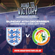 Road To Victory: England vs Senegal Event Title Pic