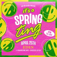 It's a spring ting at Eden Venue